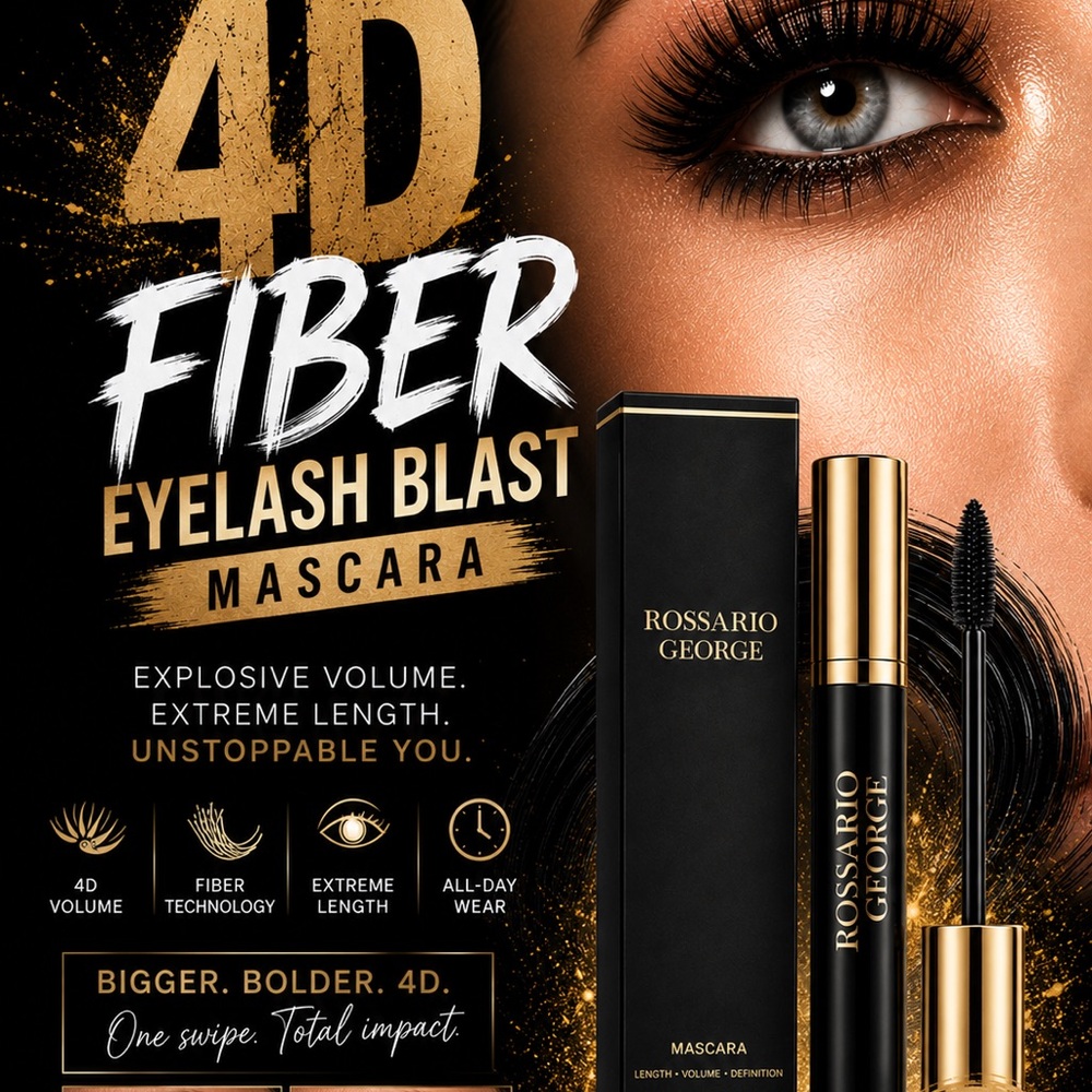 4D Fiber Eyelash Blast Mascara - Black